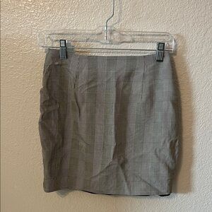 Lauren Ralph Lauren Classic Gray Plaid Women's Skirt